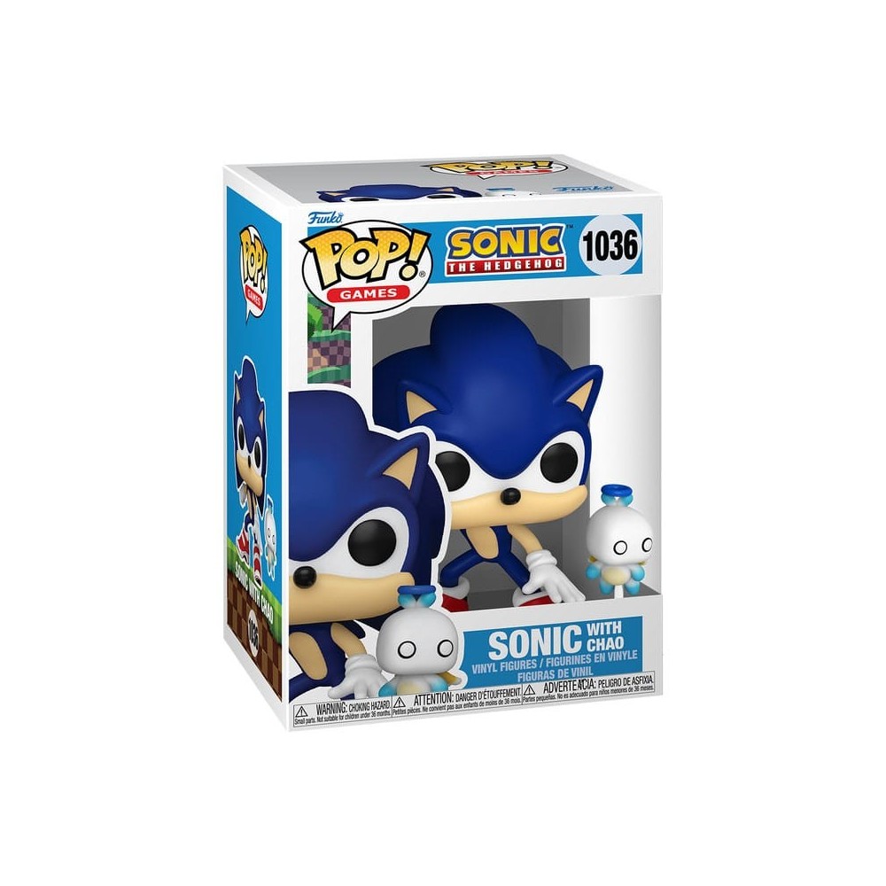 Sonic - Sonic with Hero Chao - Funko POP! 1036