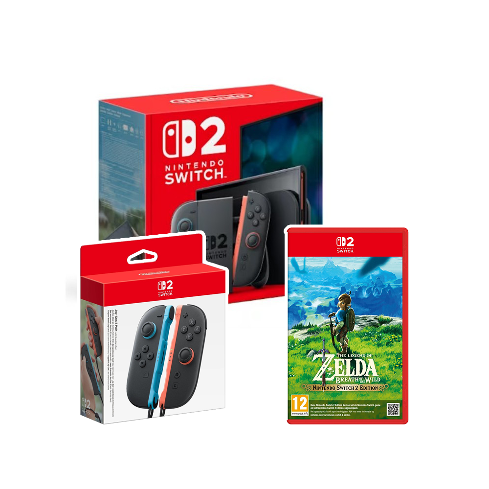 Nintendo Switch 2 Bundle - Zelda Breath of the Wild + Joy-Con 2 Pair