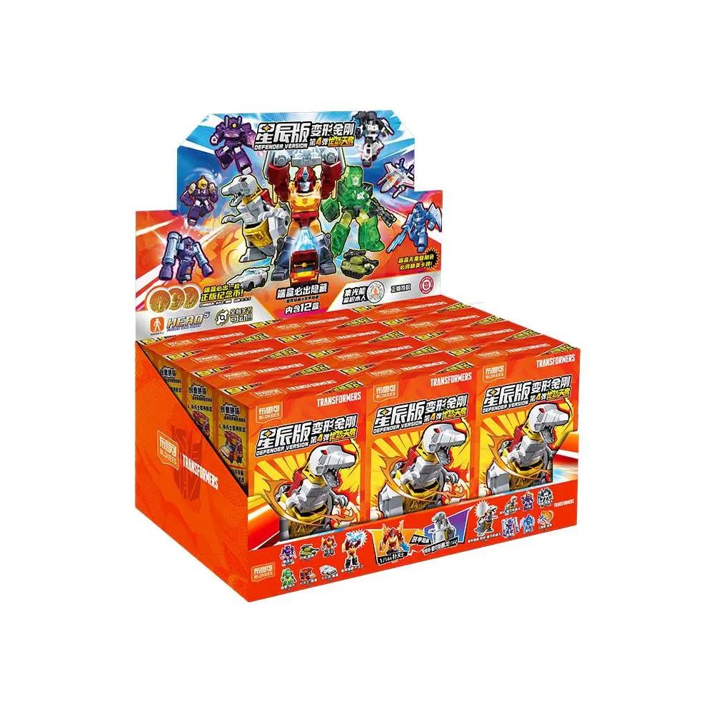 Transformers - Defender Version 04 - Tyrants Fury (Counter Booster-Display - 5,5 cm) - Blokees