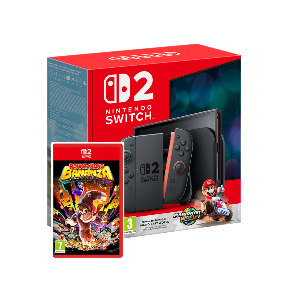 Nintendo Switch 2 Mario Kart Bundle + Donkey Kong Bananza