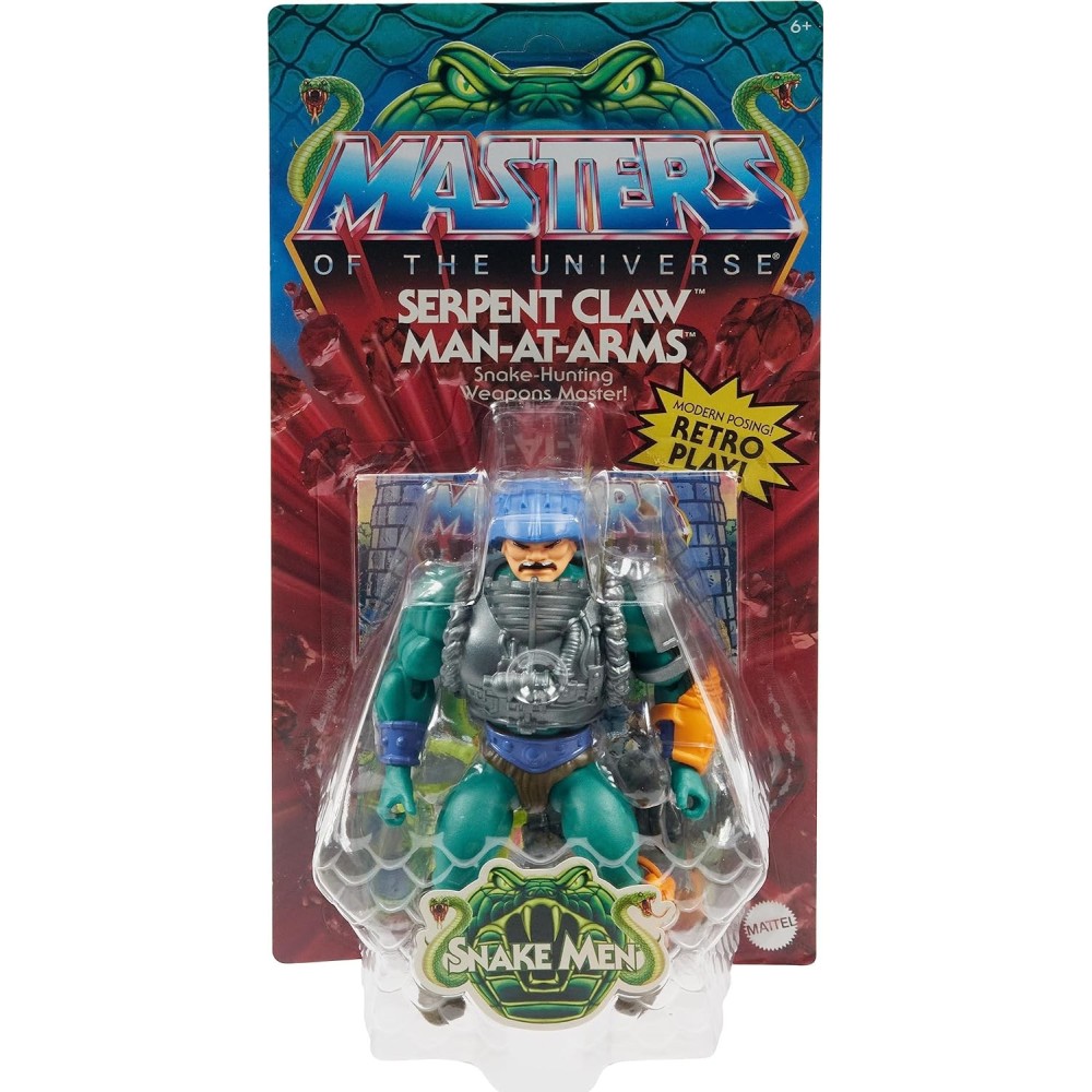 Masters of the Universe Origins - Serpent Claw Man-At-Arms (Figurine - 14 cm) - Mattel