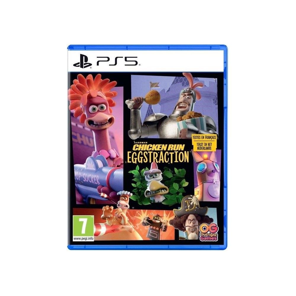 Chicken Run - Eggstraction (Sony Playstation 5) Chicken Run - Eggstraction (Sony Playstation 5)