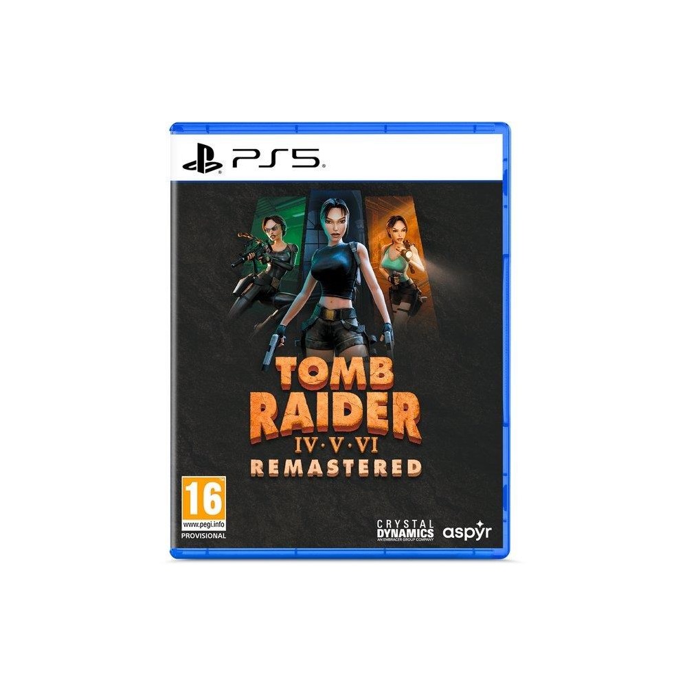 Tomb Raider IV-VI Remastered Starring Lara Croft (Sony Playstation 5)