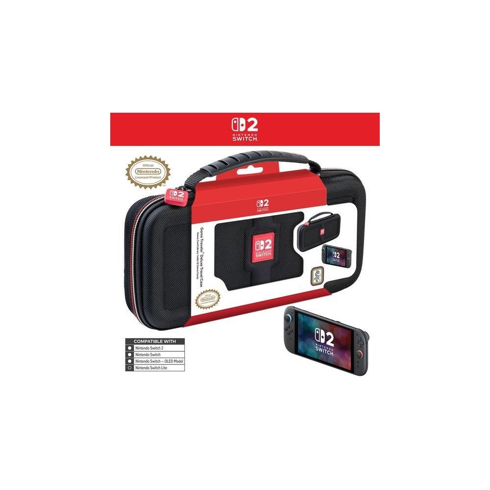 Nintendo Switch 2 - Official Nintendo Case Deluxe (Black) (Nintendo Switch 2) Nintendo Switch 2 - Official Nintendo Case Deluxe (Black) (Nintendo Switch 2)