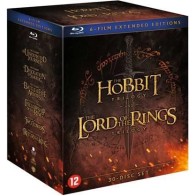 Hobbit & Lord Of The Rings Trilogy (Blu-Ray)