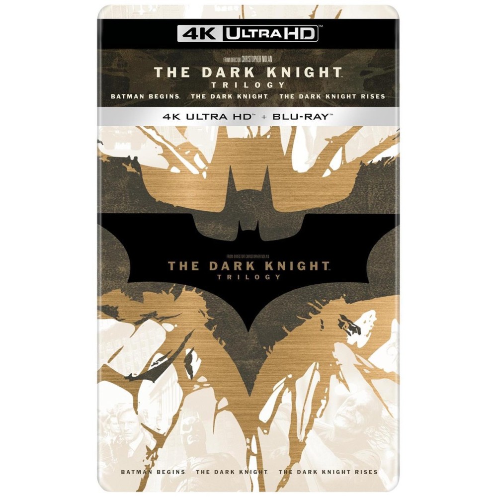 The Dark Knight Trilogy (Blu-Ray Ultra HD) The Dark Knight Trilogy (Blu-Ray Ultra HD)