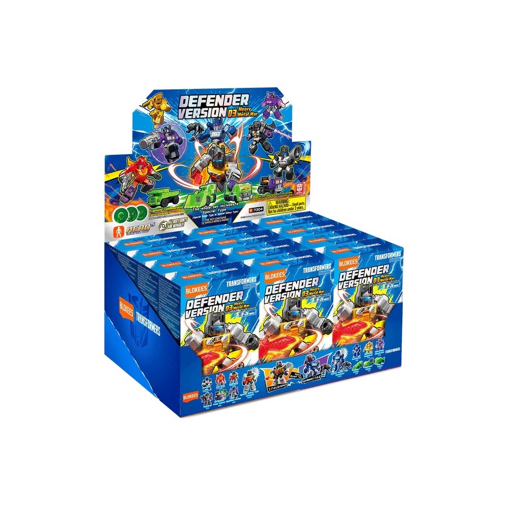 Transformers - Defender Version 03 - Heavy Metal War [Counter Display Box][CN]