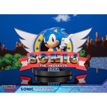 Sonic the Hedgehog Statue Sonic Title Screen 21 cm