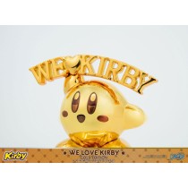 Kirby DieCast Statue Gold Edition - 10 cm We Love Kirby