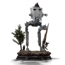 Star Wars Demi Art Statue 1/20: AT-ST mit Chewbacca - 53 cm