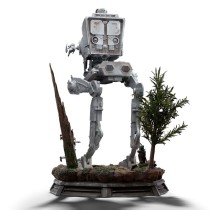 Star Wars Demi Art Statue 1/20: AT-ST mit Chewbacca - 53 cm
