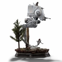 Star Wars Demi Art Statue 1/20: AT-ST mit Chewbacca - 53 cm