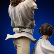 Star Wars Deluxe Art Scale Statue - Luke & Leia 41 cm