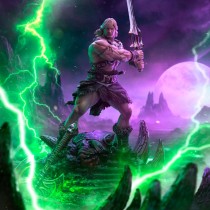 He-Man Unleashed Statue 1/10 - Masters of the Universe Deluxe