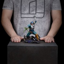 Masters of the Universe Art Scale Statue 1/10 Serpent Claw Man-at-Arms heo Exclusice 23 cm