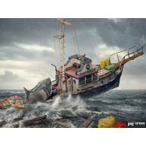 Jaws Demi Art 1/20 Statue - Jaws Attack 104 cm | Uniek Collectible