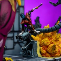 Marvel Demi Art Statue 1/20 X-Men Danger Room Diorama B - 43 cm