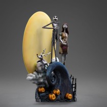 Deluxe Art Scale Statue 1/10 - Jack en Sally | 39 cm