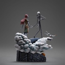 Deluxe Art Scale Statue 1/10 - Jack en Sally | 39 cm