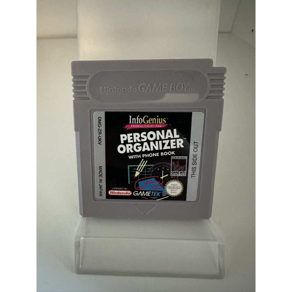 Infogenius: Personal Organizer (PAL: DMG-ZR-UKV)  - Game Boy