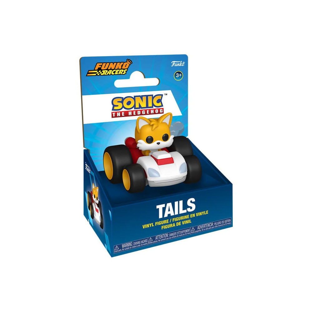 Sonic The Hedgehog Super Racers Diecast Figure Tails 5 cm