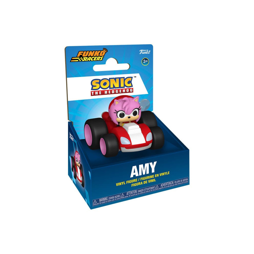Sonic The Hedgehog Super Racers Diecast Figure Amy Rose 5 cm