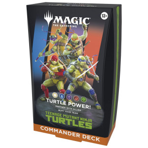 Magic the Gathering - Teenage Mutant Ninja Turtles Commander Decks Boîte (4) - Wizards of the Coast