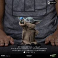 Star Wars: The Mandalorian & Grogu - Grogu Butterfly Wonder (Statue - 15 cm) - Iron Studios