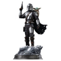 The Mandalorian - Mandalorian & Grogu (Statue - 25 cm) - Iron Studios
