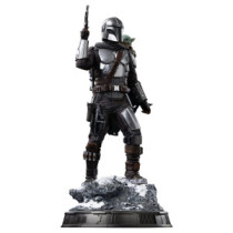 The Mandalorian & Grogu Art Scale Statue 1/10 The Mandalorian and Grogu 25 cm