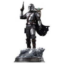 The Mandalorian & Grogu Art Scale Statue 1/10 The Mandalorian and Grogu 25 cm