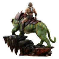 Masters of the Universe - He-Man and Battle Cat (Statue - 33 cm) - Iron Studios