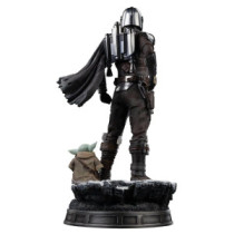 The Mandalorian & Grogu Legacy Replica Statue 1/4 The Mandalorian and Grogu 57 cm