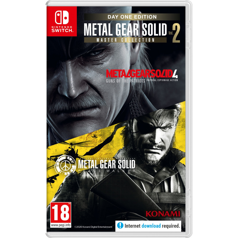 Metal Gear Solid - Master Collection Vol. 2 Day One Edition (Switch) - Nintendo
