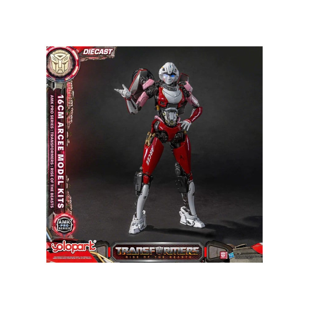 Transformers: Rise of the Beasts AMK Pro Series - Arcee (Kit de modèle - 15 cm) - Yolopark
