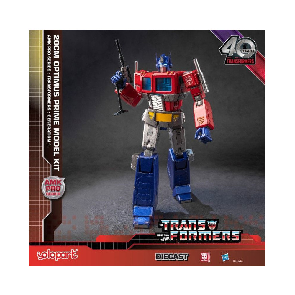 Transformers: Generation One AMK Pro Series - Optimus Prime (Model Kit - 20 cm) - Yolopark