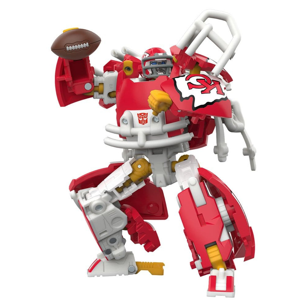 Transformers x NFL Action Figure Kansas City Chiefs: KC-59 (Action Figure - 14 cm) - Hasbro