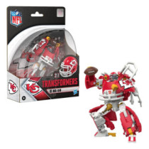 Transformers x NFL Actionfigur Kansas City Chiefs: KC-59 (Actionfigur - 14 cm) - Hasbro