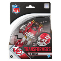 Transformers x NFL Figurine Kansas City Chiefs: KC-59 (Figurine - 14 cm) - Hasbro