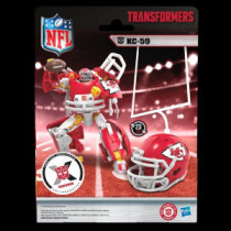 Transformers x NFL Actionfigur Kansas City Chiefs: KC-59 (Actionfigur - 14 cm) - Hasbro