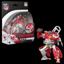Transformers x NFL Actionfigur Kansas City Chiefs: KC-59 (Actionfigur - 14 cm) - Hasbro