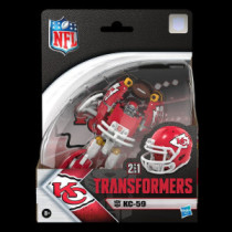 Transformers x NFL Actionfigur Kansas City Chiefs: KC-59 (Actionfigur - 14 cm) - Hasbro