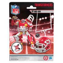 Transformers x NFL Action Figure Kansas City Chiefs: KC-59 (Action Figure - 14 cm) - Hasbro