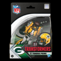 Transformers x NFL Actionfigur Green Bay Packers: Tundra Prime (Actionfigur - 14 cm) - Hasbro