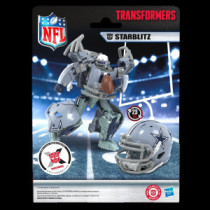 Transformers x NFL Action Figure Dallas Cowboys: Starblitz (Action Figure - 14 cm) - Hasbro