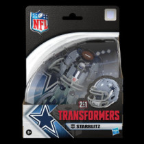 Transformers x NFL Figurine Dallas Cowboys: Starblitz (Figurine - 14 cm) - Hasbro