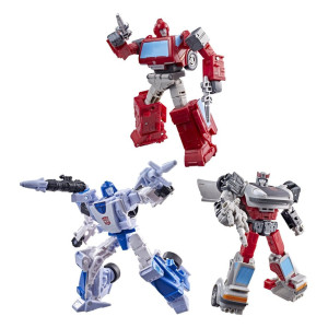 Transformers: Age of the Primes - Autobot Mirage & Bluestreak & Ironhide (Actionfigur 3-Pack) - Hasbro