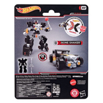 Hot Wheels x Transformers - Bone Shaker (Action Figure - 12 cm) - Hasbro