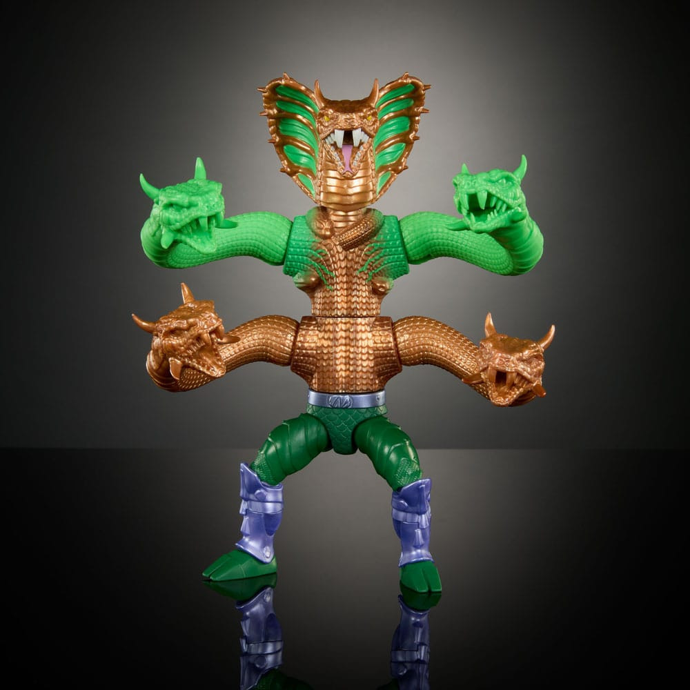 MOTU x TMNT: Turtles of Grayskull Deluxe - King Hiss (Action Figure - 14 cm) - Mattel