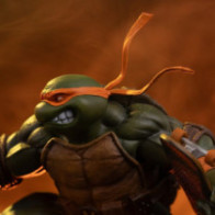 Teenage Mutant Ninja Turtles - Michelangelo Unleashed (Statue - 24 cm) - Iron Studios